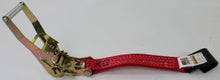 Load image into Gallery viewer, 2" x 30' Ratchet Assembly with Flat Hook | RED