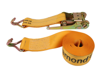 Load image into Gallery viewer, 4" x 30' DIAMOND WEAVE Ratchet Assembly with Wire Hook