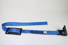 Load image into Gallery viewer, 3" x 6' Heavy Duty Short Handle Ratchet Under Lift Strap with Rubber Pad