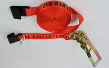 Load image into Gallery viewer, 2" x 30' Ratchet Assembly with Flat Hook | Orange