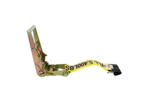 Load image into Gallery viewer, 2 Pack Professional Grade 3" x 30' Ratchet Straps with Flat Hook - 5400lb WLL