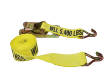 Load image into Gallery viewer, 4" x 30' Ratchet Assembly with Wire Hook