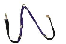 Load image into Gallery viewer, 2" x 56" V Strap Bridle Diamond Weave with Twisted Snap Hooks & Delta Rings