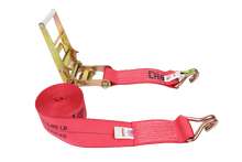 Load image into Gallery viewer, 4" x 30' DIAMOND WEAVE Ratchet Assembly with Wire Hook