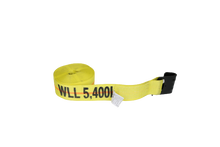 Load image into Gallery viewer, 2 Pack Professional Grade 3" x 30' Ratchet Straps with Flat Hook - 5400lb WLL