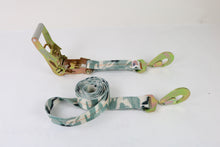 Load image into Gallery viewer, 2"x10' Camo Ratchet Assembly with Twisted Snap Hook | USA