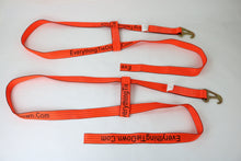 Load image into Gallery viewer, Wheel Lift Strap to fit Jerr-Dan MPL Element Basket Heavy Duty Orange TECNIC Transport Webbing | Pack of 2