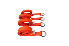 Load image into Gallery viewer, 2" x 8' Diamond Weave Lasso Wheel Lift Strap With D Ring (4 Pack)