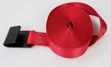 Load image into Gallery viewer, Red 2" x 30' Ratchet Assembly with Flat Hook | 8 PACK