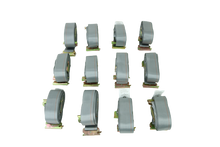 Load image into Gallery viewer, 2" x 16' Grey Interior Van Strap Cam Buckle Assembly with E-Track Fitting | Pack of 12