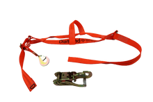 Load image into Gallery viewer, Orange Diamond Weave Tire Bonnet with Snap Hook Ratchets | Pack of 4