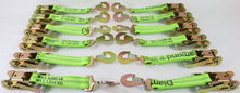 Load image into Gallery viewer, 2" Ratchet with Hi Viz Diamond Weave Webbing and Twisted Snap Hook | Pack of 12