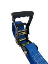 Load image into Gallery viewer, 2" x 13' Heavy Duty Ratchet Strap w/ Flat Snap Hooks