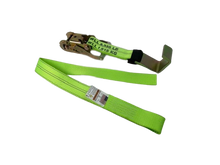 Load image into Gallery viewer, 2" x 4' Gas Cylinder Ratchet Strap w/ Waste Clamp