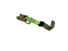 Load image into Gallery viewer, 2" x 4' Gas Cylinder Ratchet Strap w/ Waste Clamp