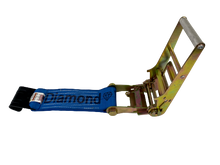 Load image into Gallery viewer, 4" DIAMOND WEAVE Ratchet with Flat Hook