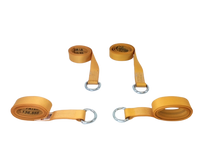 Load image into Gallery viewer, 2" x 8' Diamond Weave Lasso Wheel Lift Strap With D Ring (4 Pack)