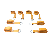 Load image into Gallery viewer, 2" x 8' Diamond Weave Lasso Wheel Lift Strap With D Ring (8 PACK)