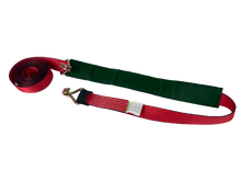 Load image into Gallery viewer, 14FT Red Tecnic Wheel Strap with Low Pro Sleeve (Wire Hook)