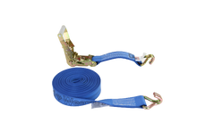 Load image into Gallery viewer, 2" x 30' Diamond Weave Ratchet Assembly with Wire Hook