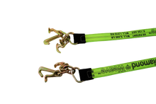 Load image into Gallery viewer, 2" x 36" V Strap Bridle Diamond Weave With Forged RTJ Frame Hooks