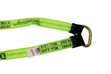 Load image into Gallery viewer, 2" x 36" V Strap Bridle Diamond Weave With Forged RTJ Frame Hooks