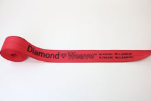 Load image into Gallery viewer, 4" x 40' Diamond Weave Winch Strap with Flat Hook (single)
