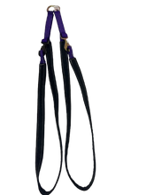 Load image into Gallery viewer, 2" x 105" V Strap Bridle Diamond Weave with Flat Snap Hooks and Loops
