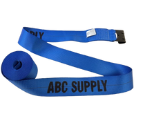 Load image into Gallery viewer, 4" x 30' ABC Supply Winch Strap with Flat Hook
