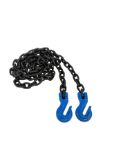 Load image into Gallery viewer, 3/8&quot; x 10&#39; G100 Chain With Grab Hook and Grab Hook  (Single)
