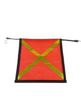 Load image into Gallery viewer, Safety Flag with 31" Bungee Cord and Reflective X- Reinforced Edge
