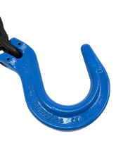 Load image into Gallery viewer, 1/2&quot; x 10&#39; Grade 100 Peerless Chain with Grab Hook and Foundry Hook
