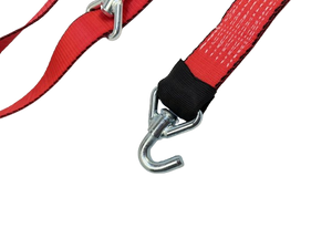 12 Feet Tecnic Replacement Wheel Strap with Rubber Cleats (Welded Swivel J)