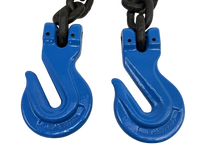 Load image into Gallery viewer, 1/2&quot; x 10&#39; Grade 100 Peerless Chain with Grab Hooks
