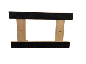 18" x 36" Oak H-Frame Dolly | 1000 lbs Capacity | 4" Non-Marking Wheels