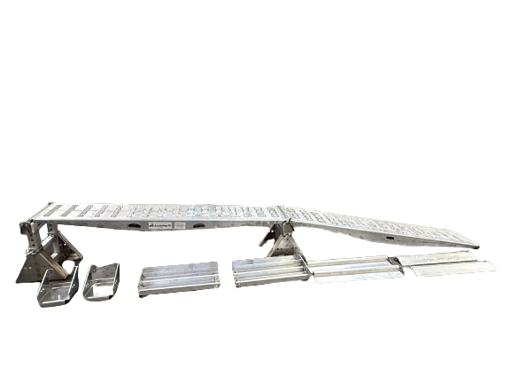 AlumiPro Step Deck Ramp Kit with Storage and Skid Seats – Everything ...