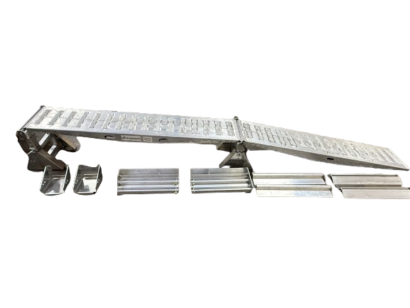 AlumiPro Step Deck Ramp Kit with Storage and Skid Seats – Everything ...