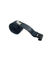Load image into Gallery viewer, 4&quot; x 30&#39; Black Winch Strap with Flat Hook
