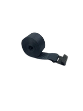 Load image into Gallery viewer, 4&quot; x 30&#39; Black Winch Strap with Flat Hook
