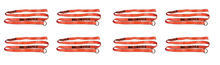 Load image into Gallery viewer, 8 Pack 10ft Big Orange Lasso Straps w Steel Ring
