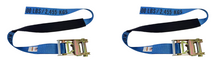Load image into Gallery viewer, 3" x 6' Heavy Duty Short Handle Ratchet Under Lift Strap with Cordura Sleeve | Pack of 2
