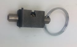 Short Weld-on Spring Lock with 5/8