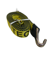 Load image into Gallery viewer, Tecnic Car Hauling Replacement Straps W/ Double J Wire Hook
