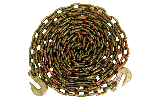 thumbnail image 2 of Secure Your Load With This 4-pack Of G70 Tow Chain Binders. They're 5/16 Inch X 20 Feet, Rated For 4700 Lbs WLL, Perfect For Flatbed Trucks And Trailers. 2 of 4