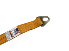 Load image into Gallery viewer, 2" x 8' Gold Diamond Weave Chevron Wheel Lift Key Hole Straps (Single)

