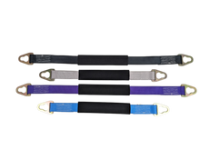 Load image into Gallery viewer, 2 Inch Diamond Weave Axle Straps w/ Key Hole  (4 Pack)
