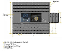 Load image into Gallery viewer, 20&#39; x 27&#39; Tarp With 6&#39; Drop | Two
