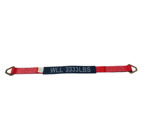 2" X 36" RED TECNIC Axle Straps (4 Pack)