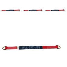 Load image into Gallery viewer, 2&quot; X 36&quot; RED TECNIC Axle Straps (4 Pack)
