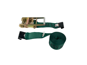 4" x 50' Ratchet Assembly with Flat Hook